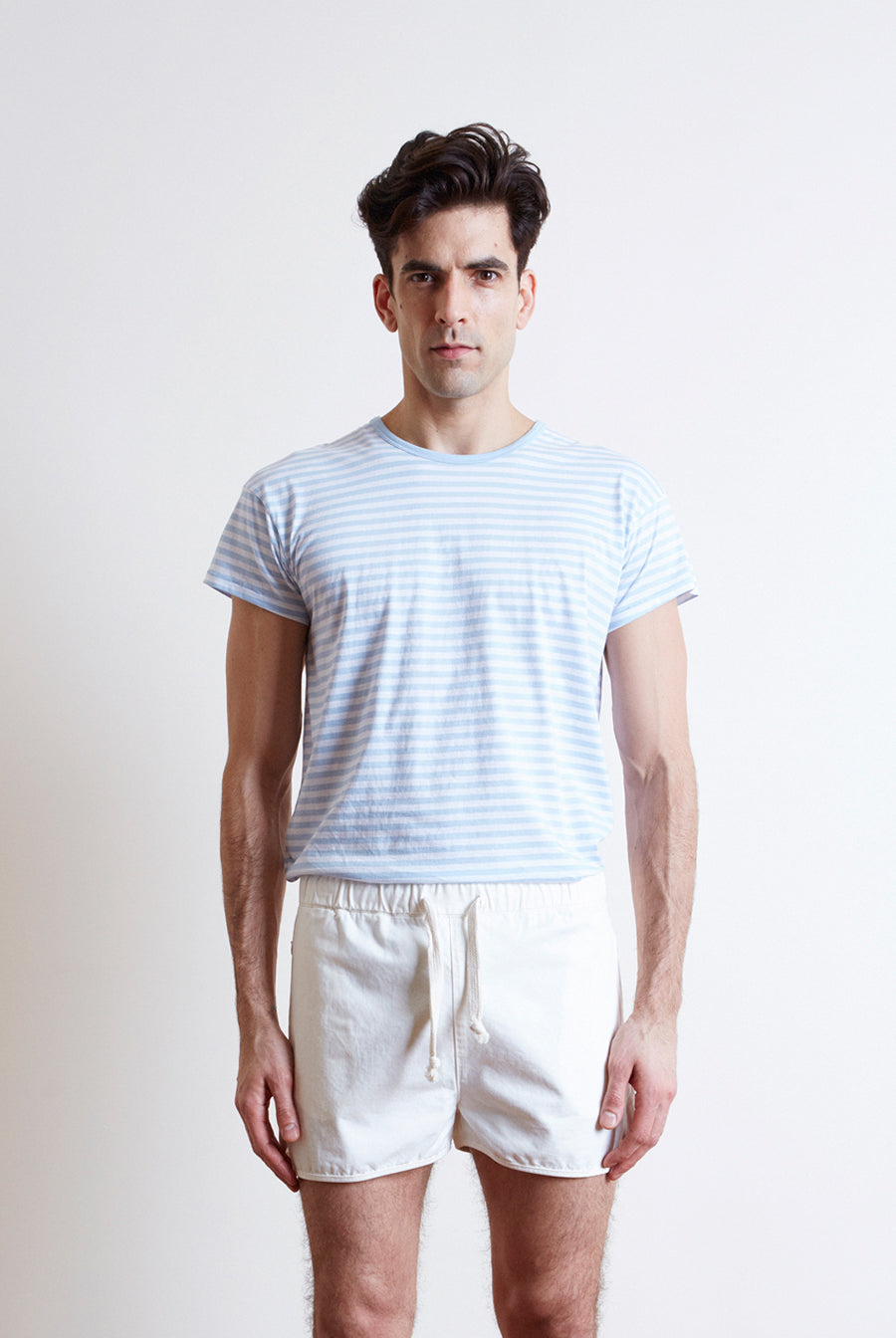 the white briefs loose boxy t-shirt made in organic single jersey