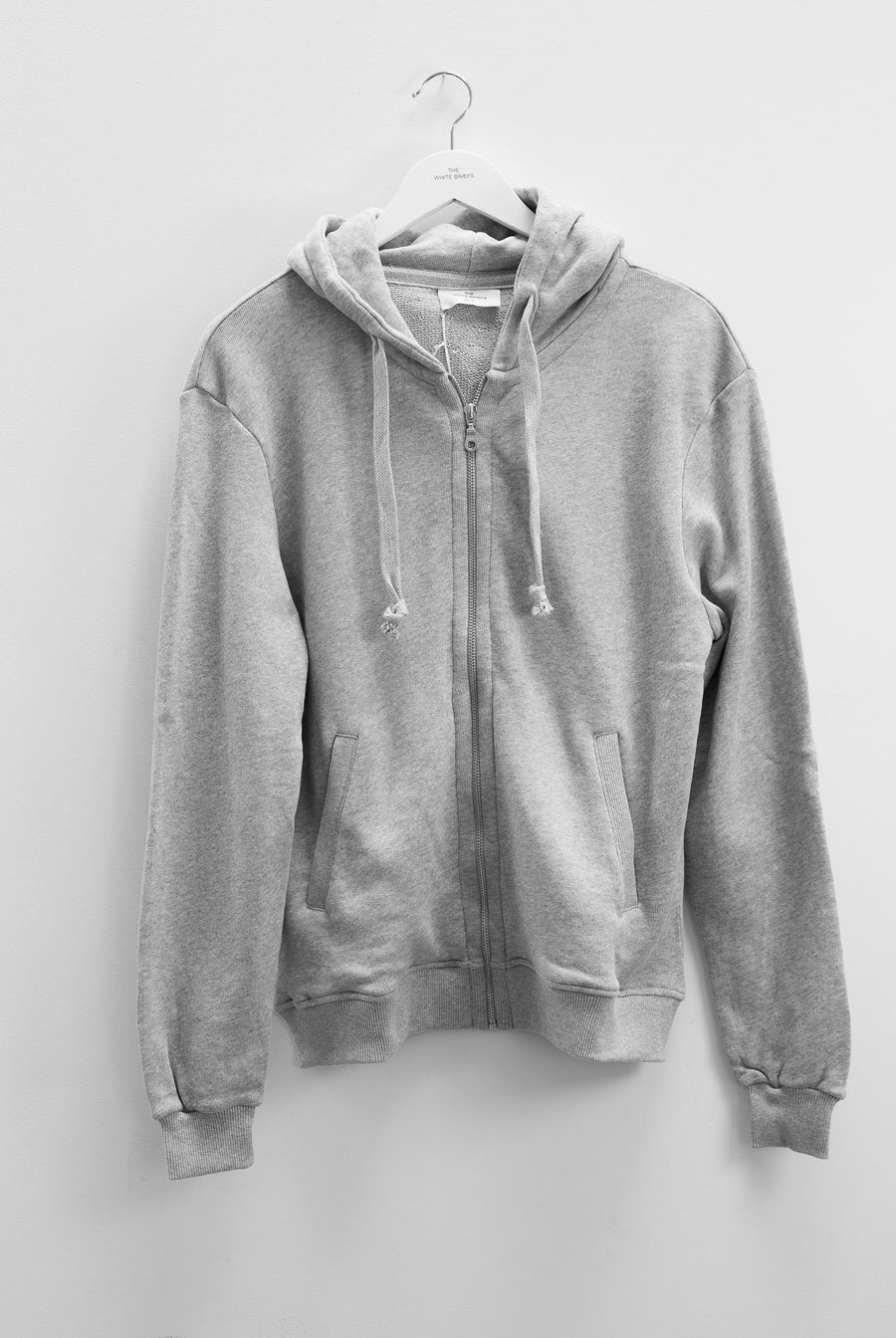 the white brief hooded jacket in 100% organic cotton