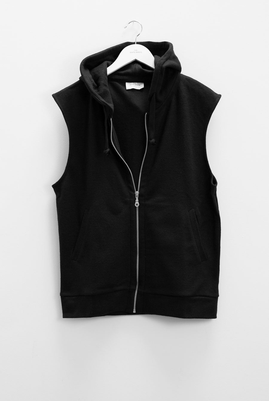 Son boiled wool hooded vest