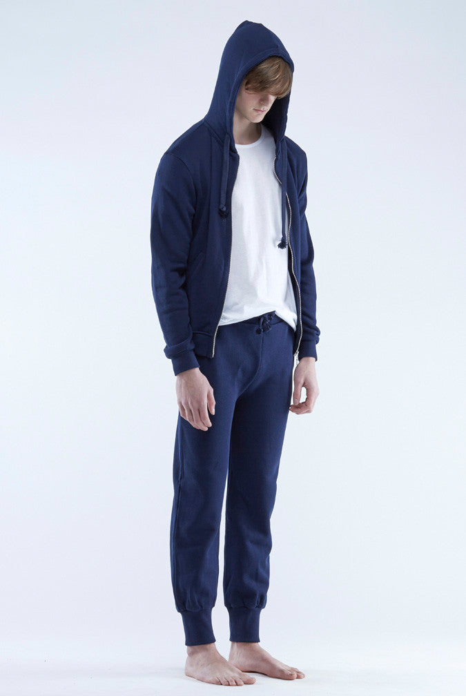 the white brief hooded jacket in 100% organic cotton
