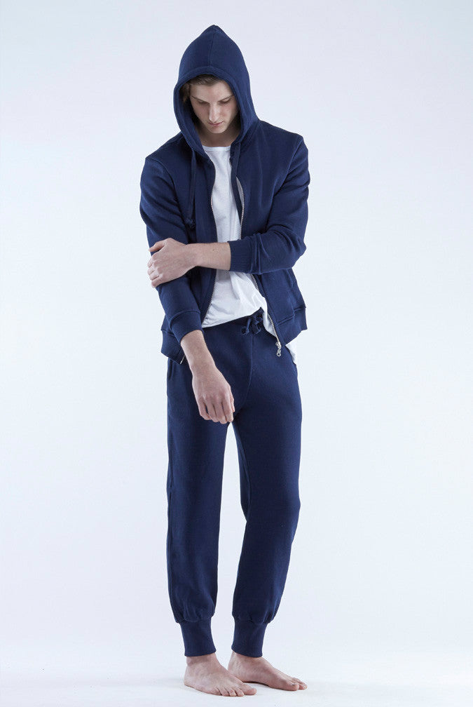 the white brief hooded jacket in 100% organic cotton