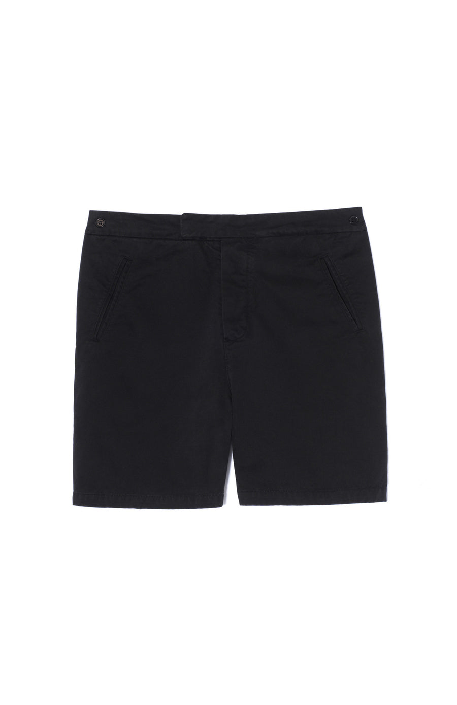 the white briefs twill shorts in a sturdy woven cotton fabric