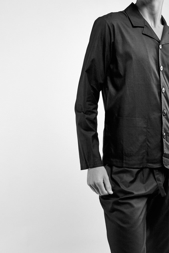 the white briefs five button jacket in a fine 100% organic cotton