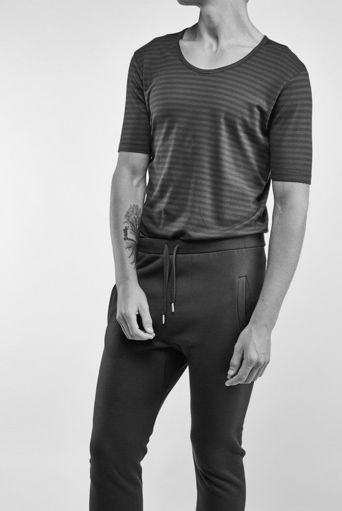 the white briefs short-sleeved t-shirt with relaxed fit in 100% organic pima cotton