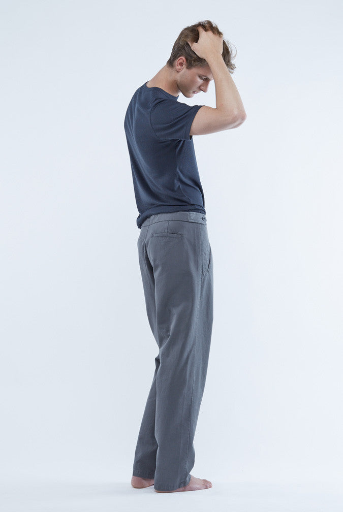 Nori cotton twill pants