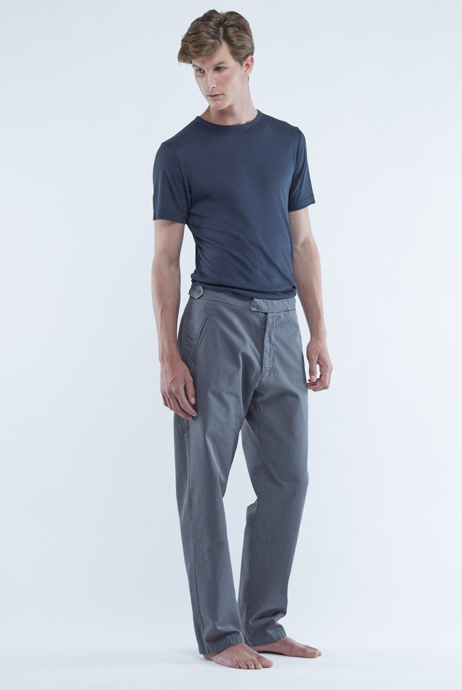 Nori cotton twill pants