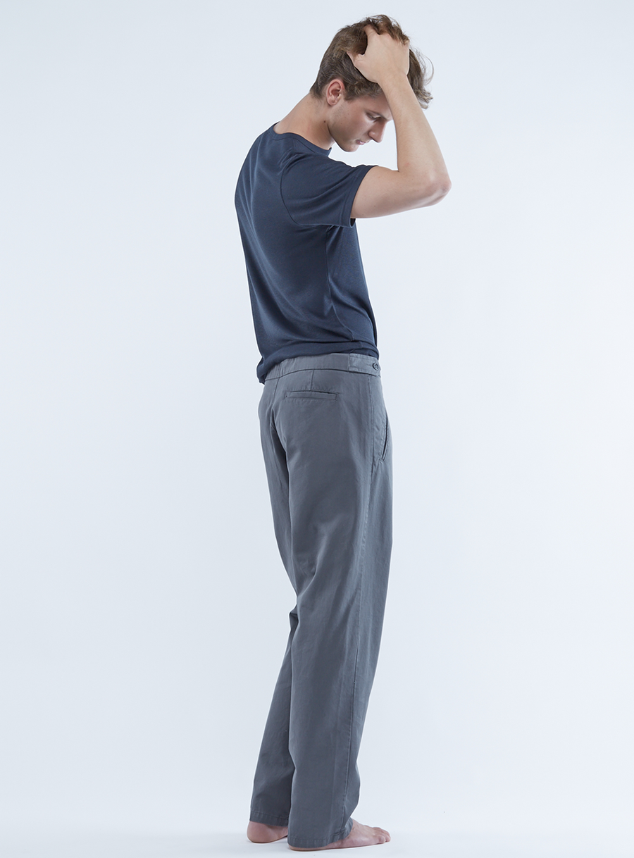 Nori cotton twill pants