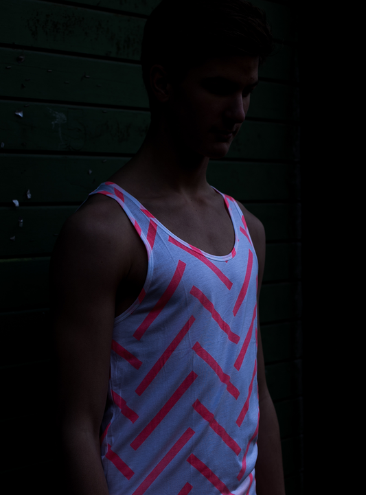 A FREE MAN PINK TANK